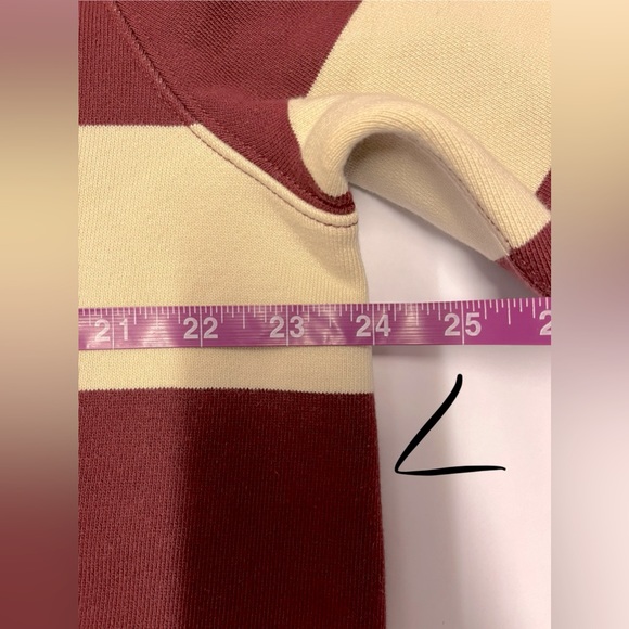 NEW J Crew Heritage 14 oz. fleece rugby pullover with corduroy collar!!! - Picture 8 of 10